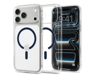 Spigen Ultra Hybrid MagSafe do iPhone 18 Pro/17 Pro (clear deep blu - 1586461 - zdjęcie 1